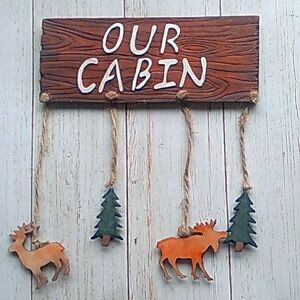Rustic Cabin Wooden Wall Decor